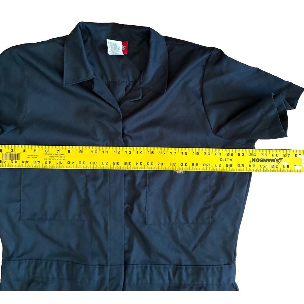 Dickies Women's Size 1X FLEX Short Sleeve Jumpsuit Coverall - Picture 4 of 16